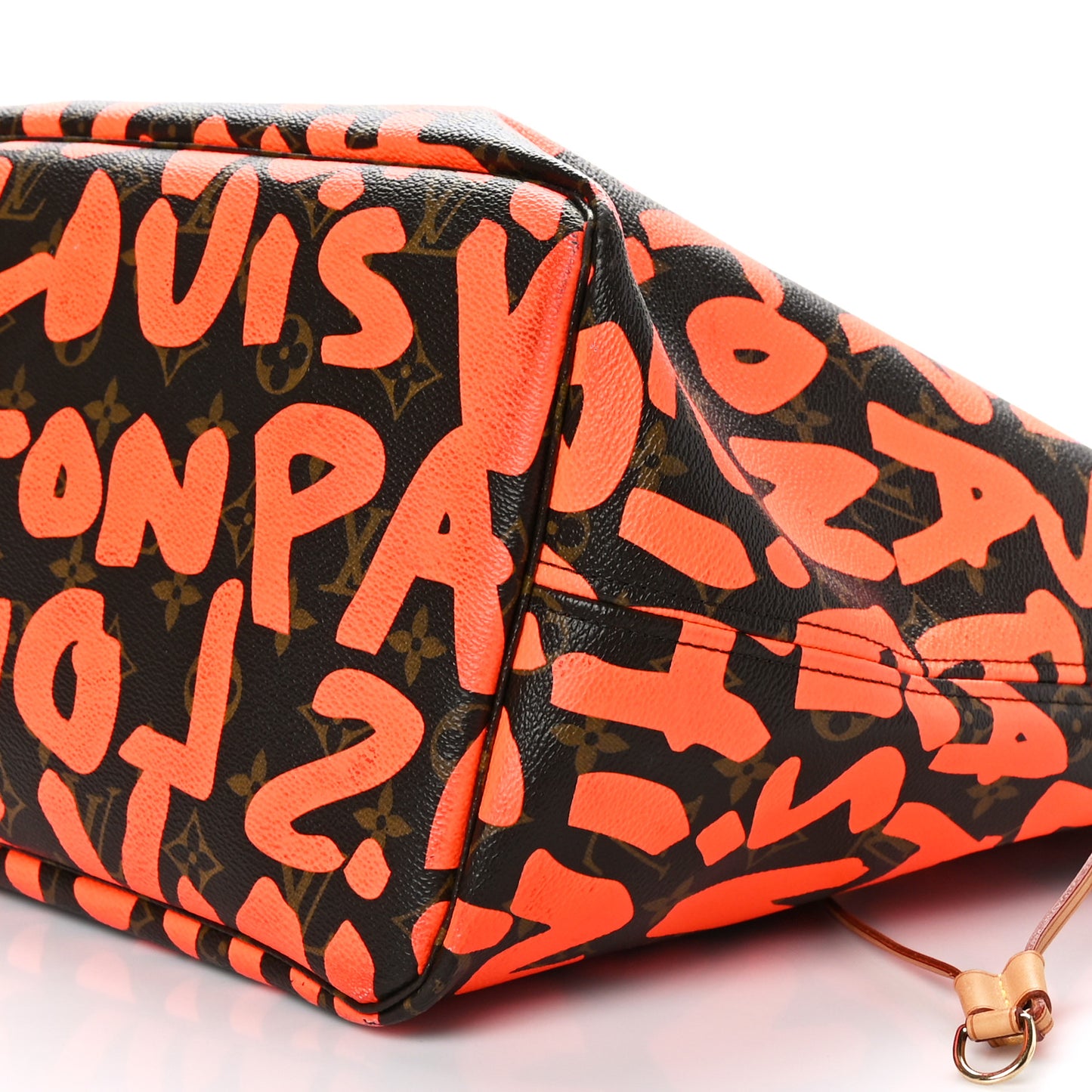 Monogram Graffiti Neverfull GM Orange