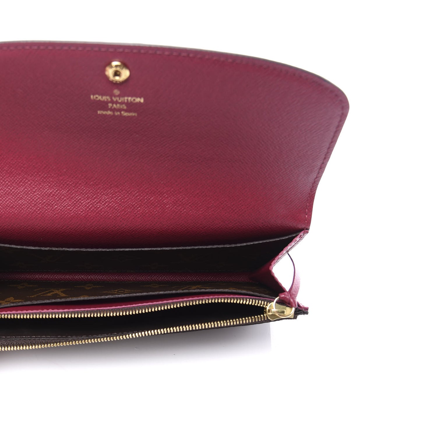 Monogram Emilie Wallet Fuchsia