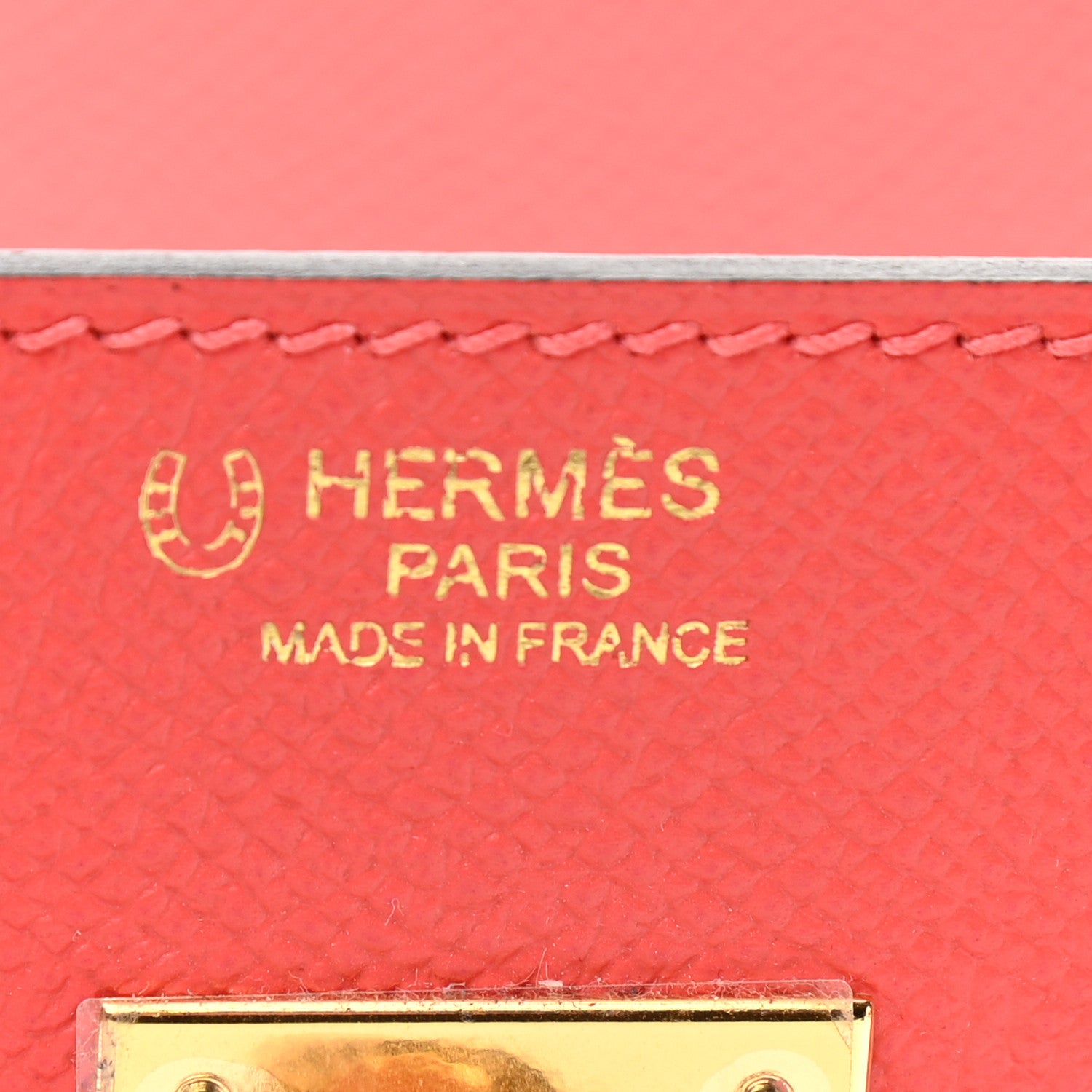 Hermes Epsom Bi-Color Horseshoe Birkin 30 Rose Jaipur Bleu Electrique 6 of 11