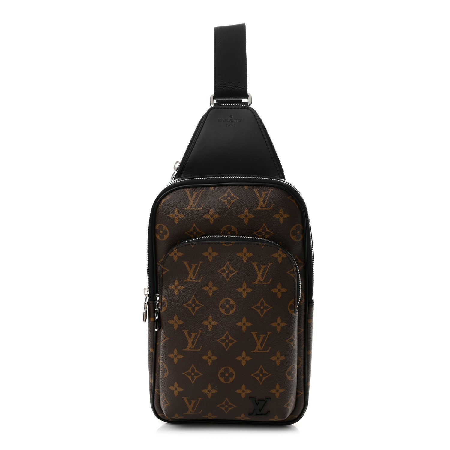 Louis Vuitton Monogram Macassar Avenue Sling Bag 1 of 11