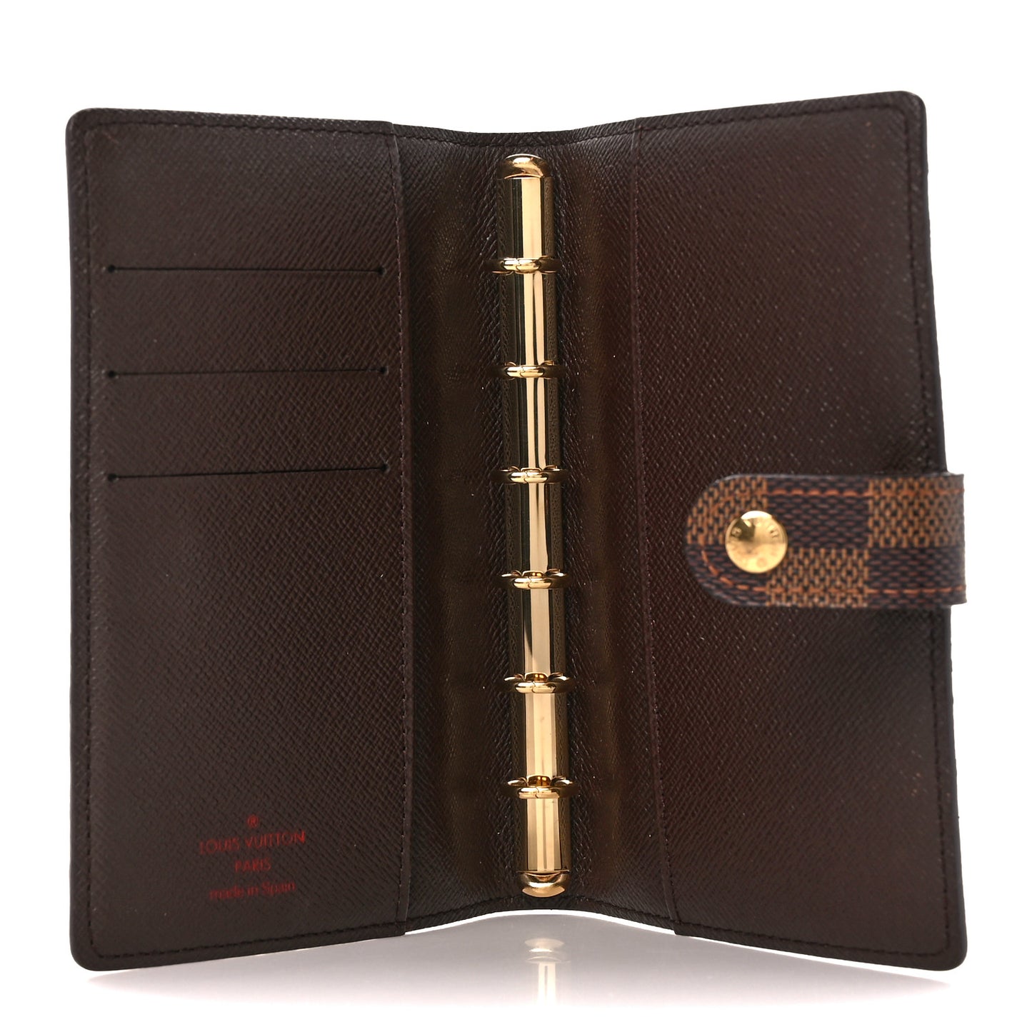 Damier Ebene Small Ring Agenda Cover
