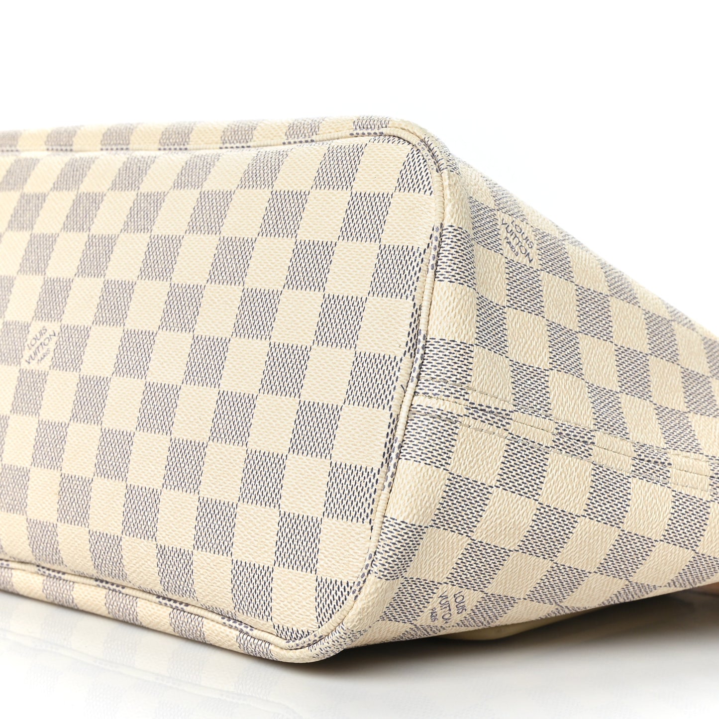 Damier Azur Neo Neverfull MM Rose Ballerine