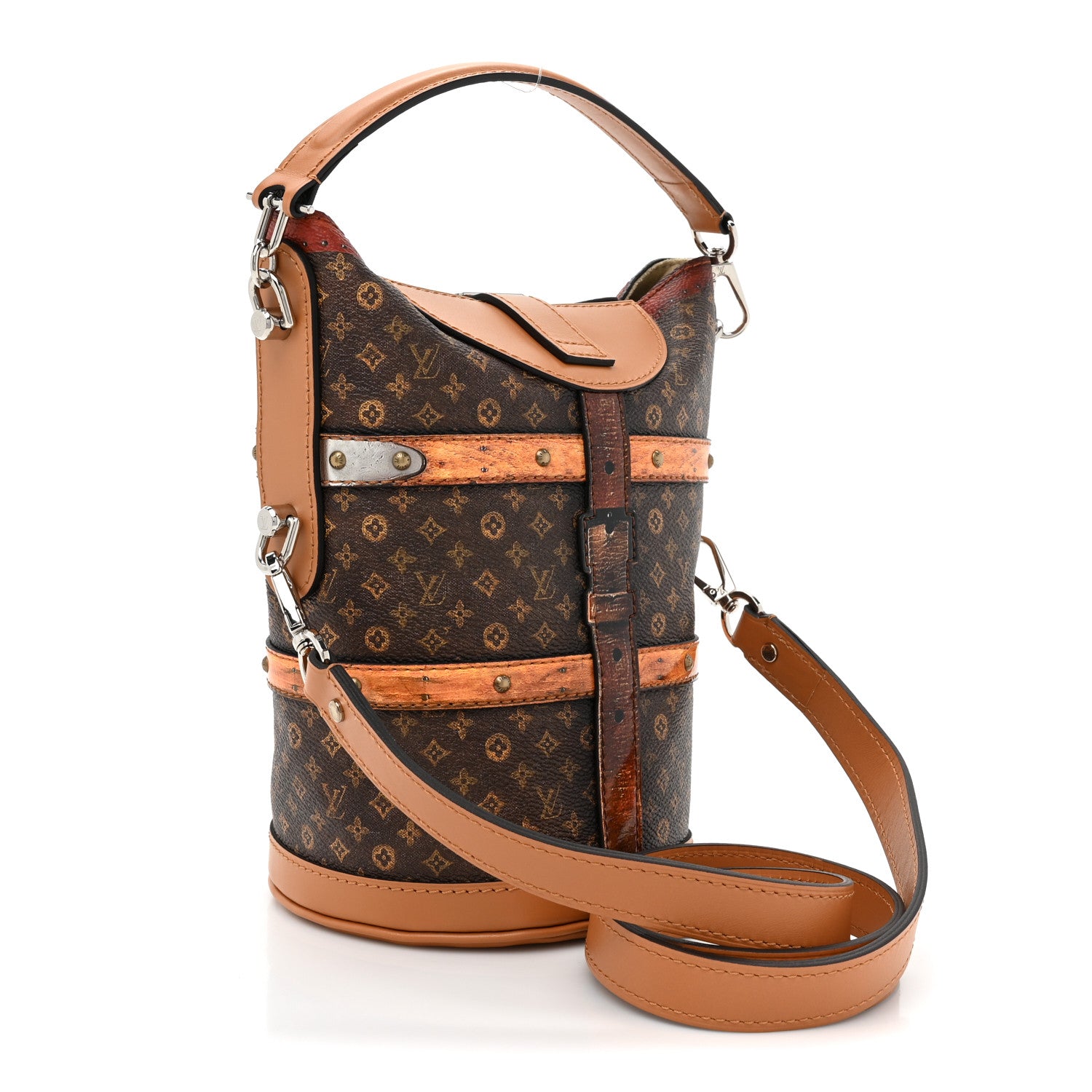 Louis Vuitton Transformed Monogram Time Trunk Duffle Bag 3 of 8