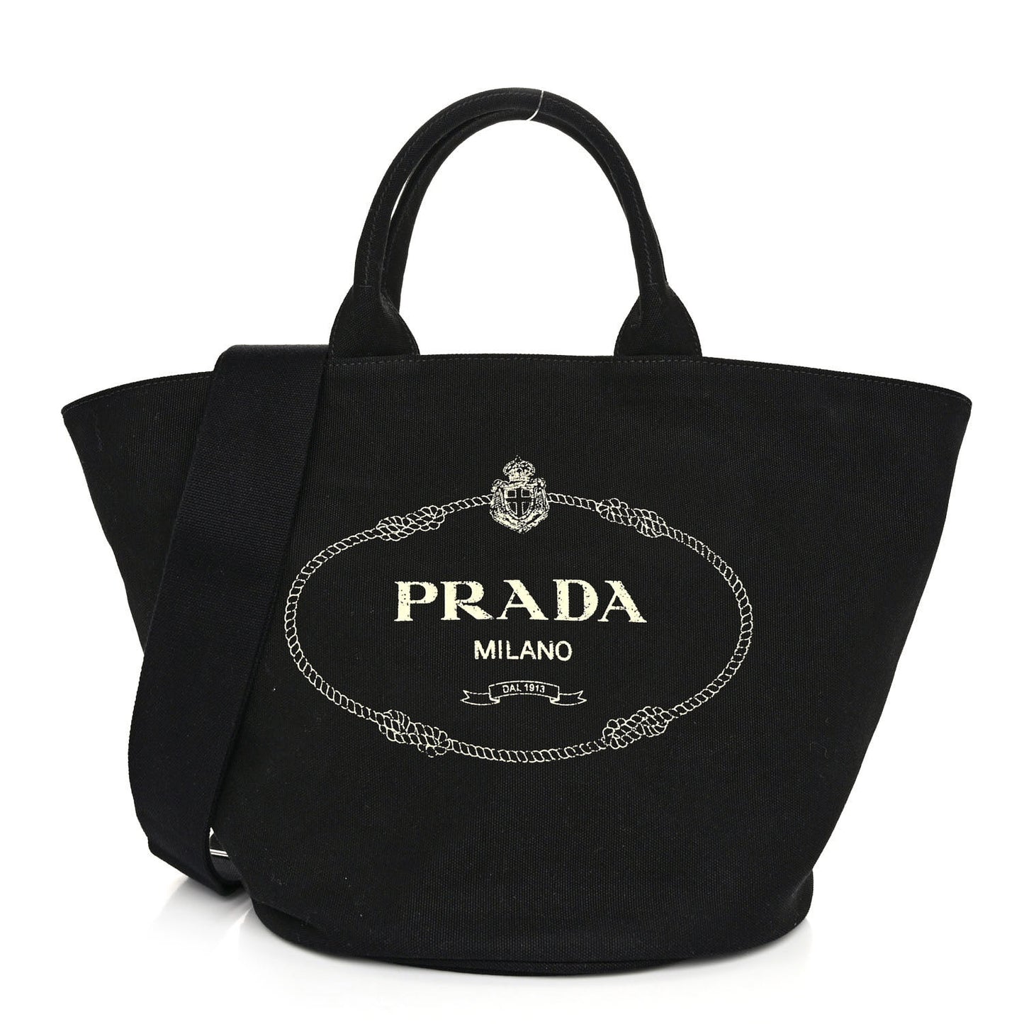 Canapa Small Shopping Tote Black