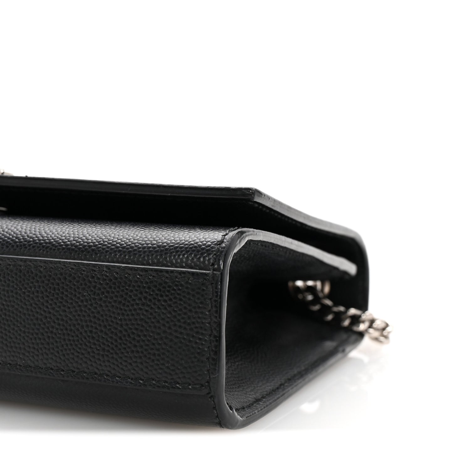 Grain De Poudre Small Monogram Kate Satchel Black