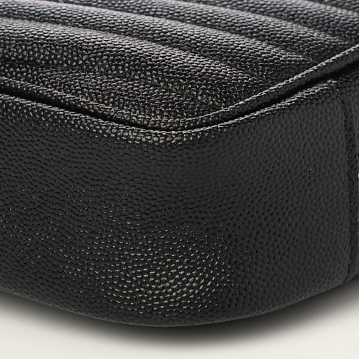Grain De Poudre Matelasse Monogram Mini Lou Camera Bag Black