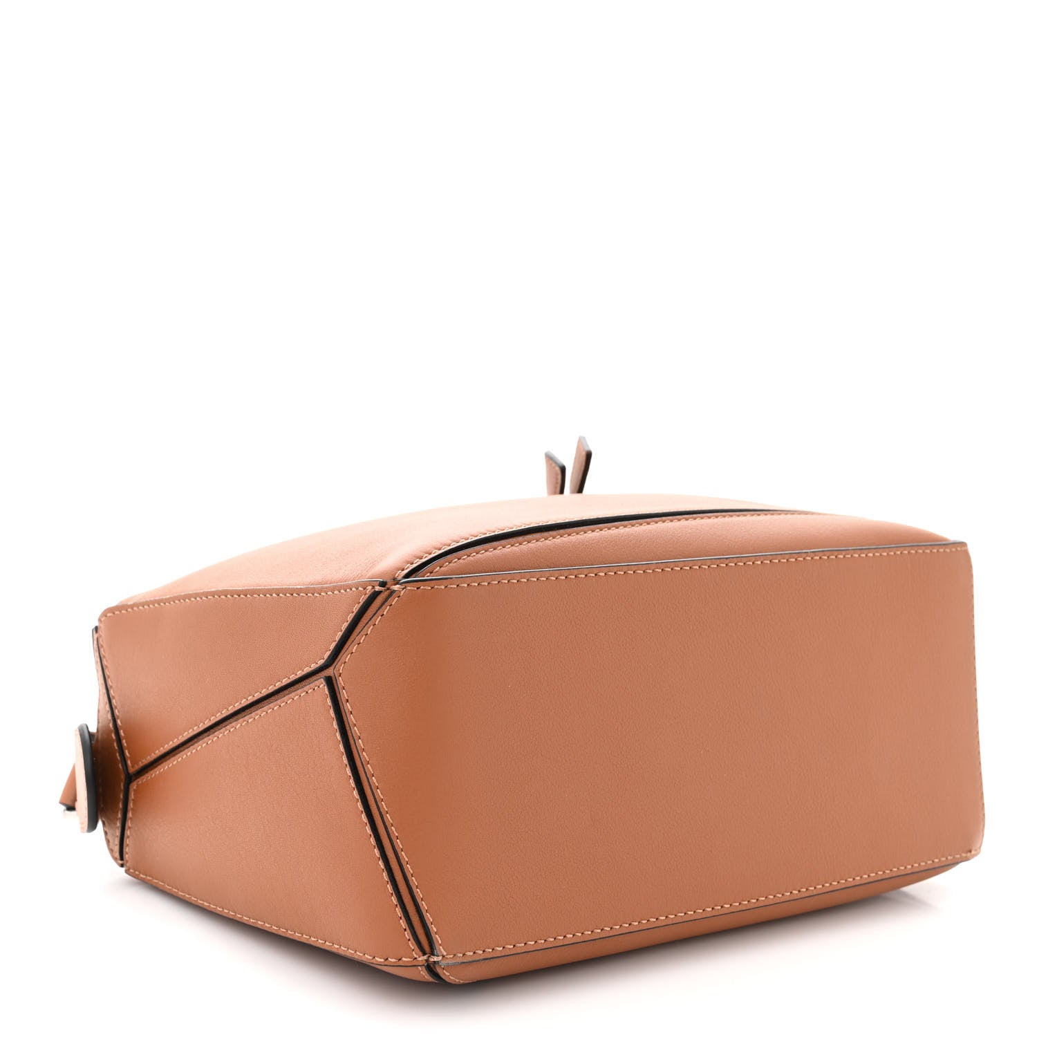 Loewe Calfskin Small Puzzle Bag Tan 4 of 10