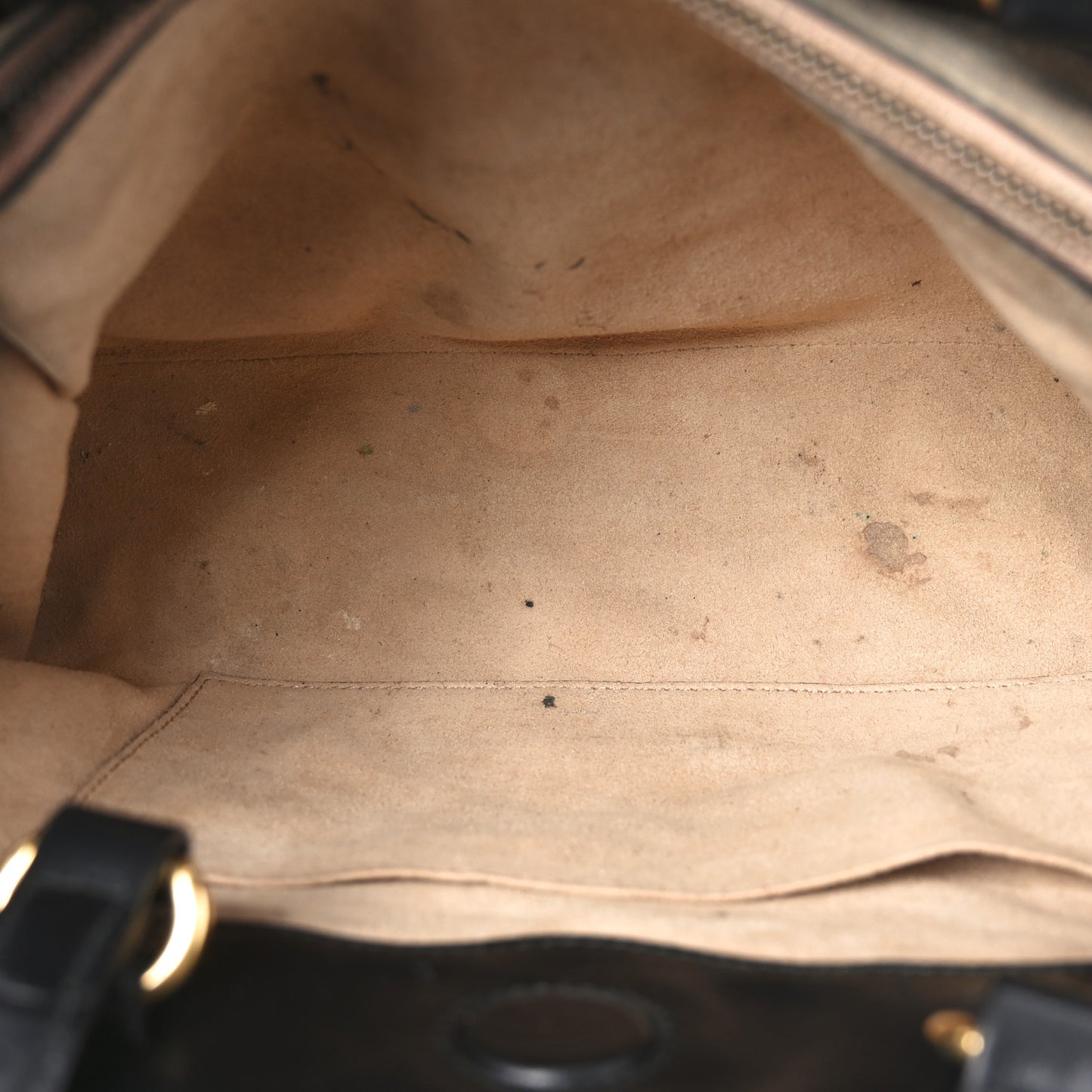 Calfskin Matelasse Small GG Marmont Tote Black