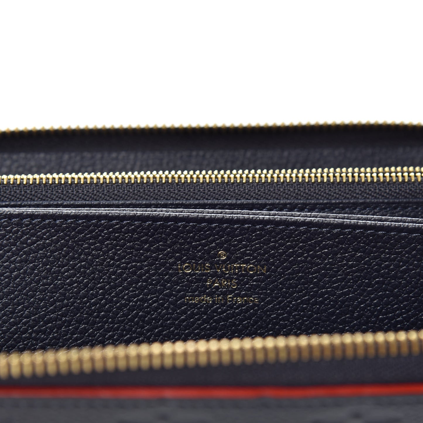 Empreinte Zippy Wallet Marine Rouge