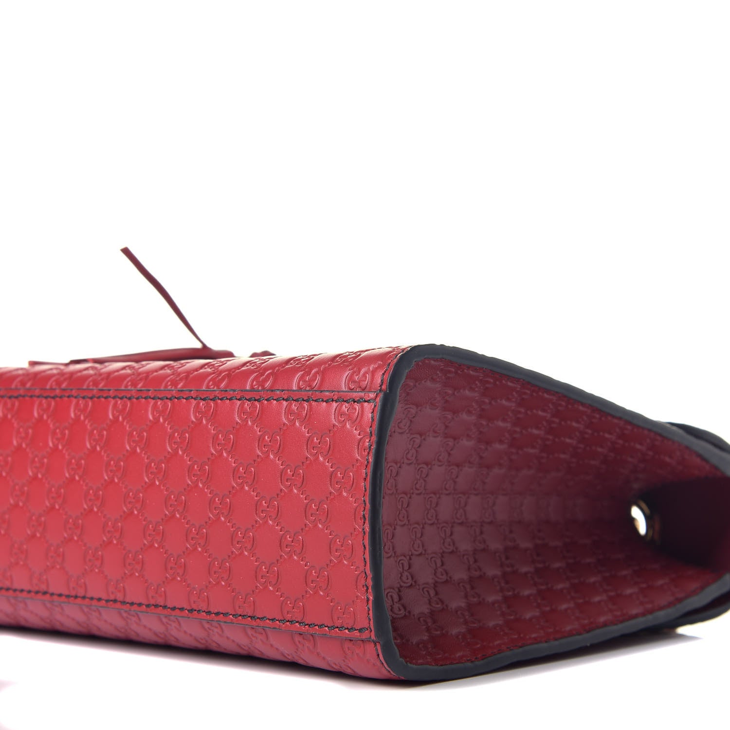 Gucci Microguccissima Medium Emily Chain Shoulder Bag Red 8 of 8
