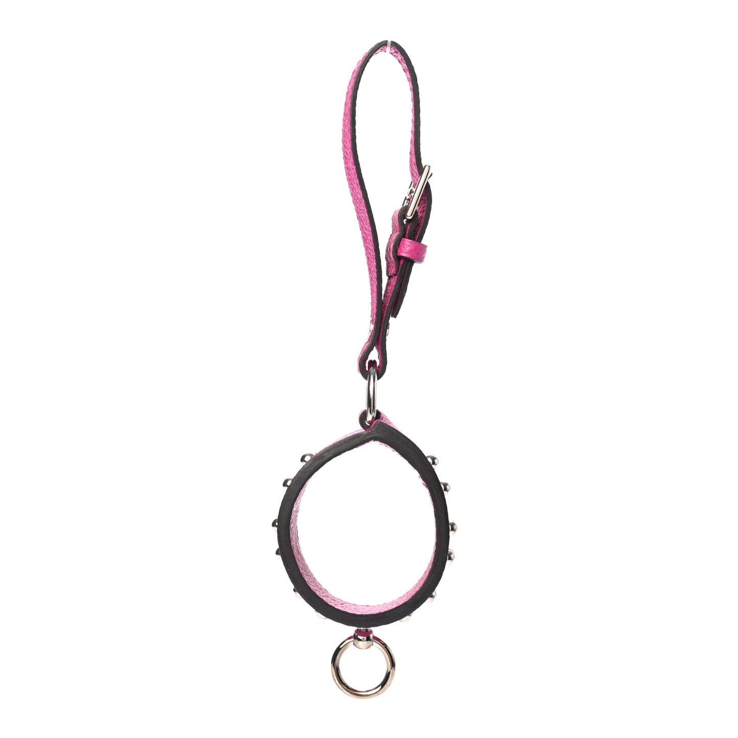Epsom Collier de Chien Anneau Key Holder Rose Pourpre