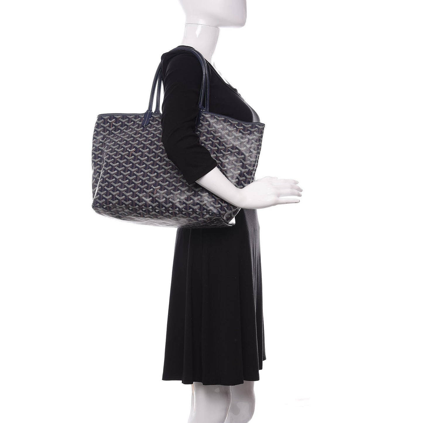 Goyardine Saint Louis PM Navy