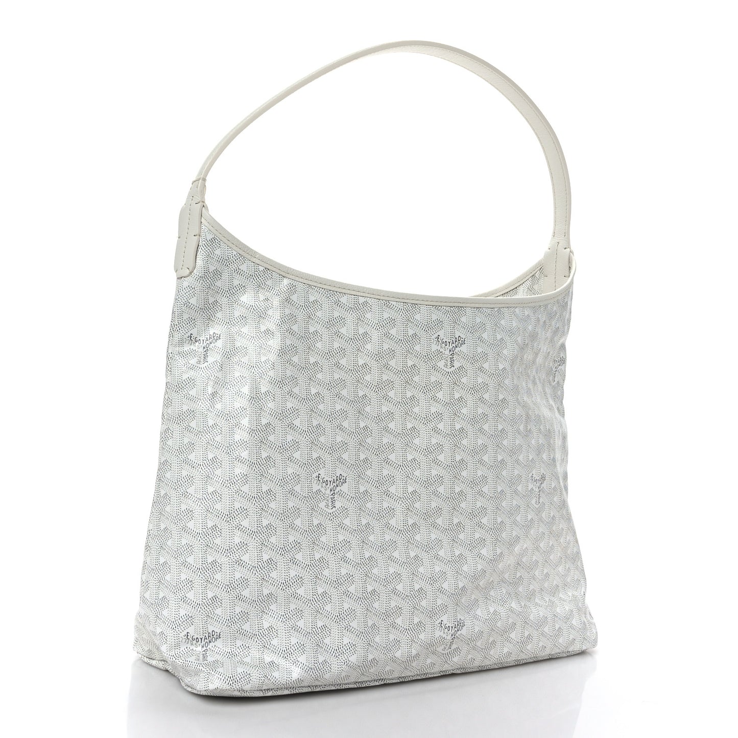 Goyardine Boheme Hobo White