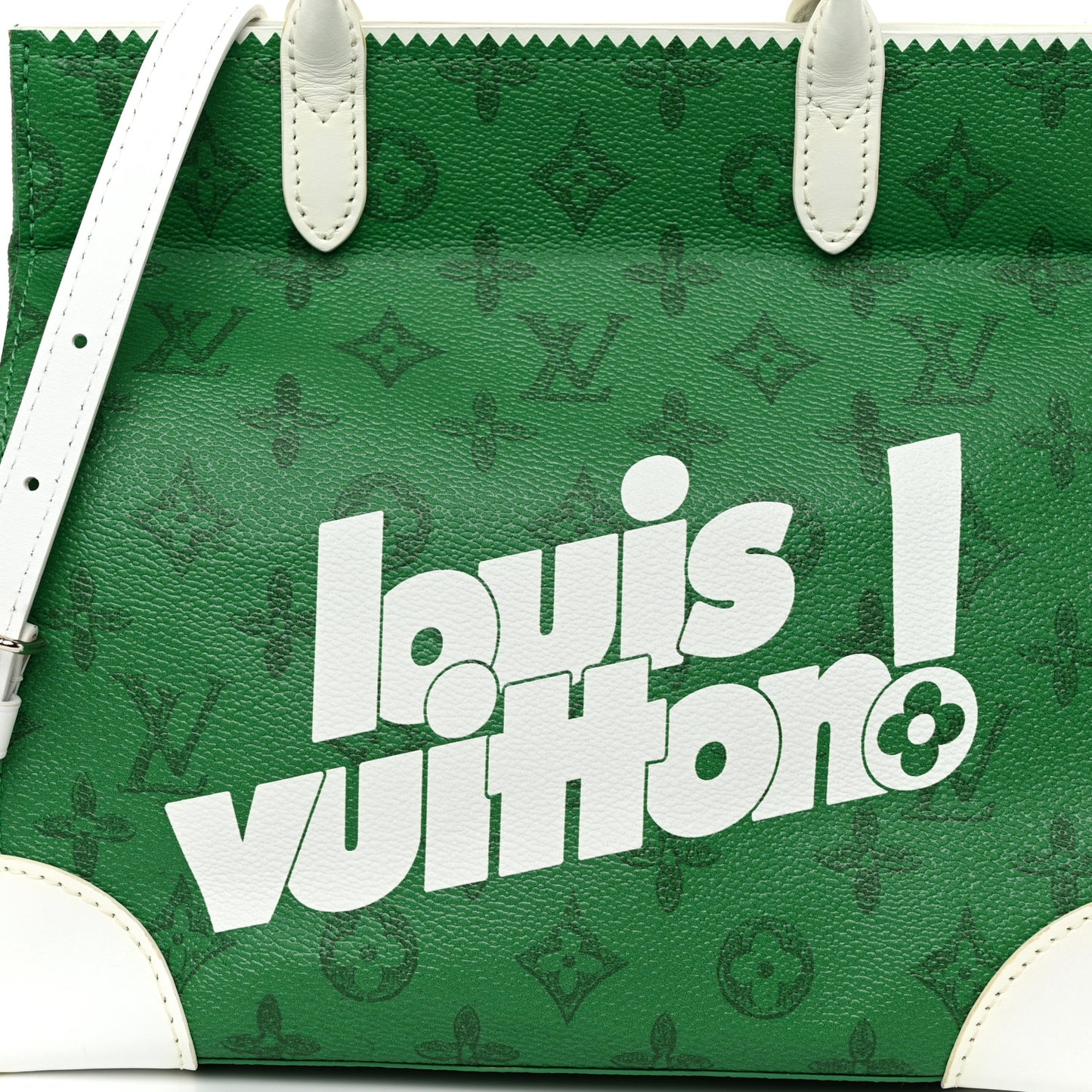 Vintage Monogram Everyday LV Litter Green