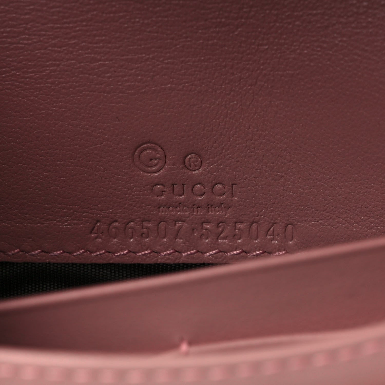 Gucci Microguccissima Crossbody Wallet Soft Pink 7 of 10