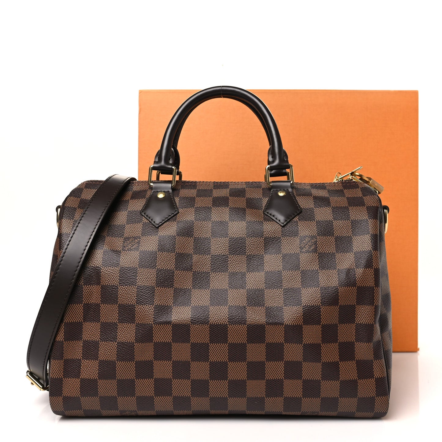 Damier Ebene Speedy Bandouliere 30