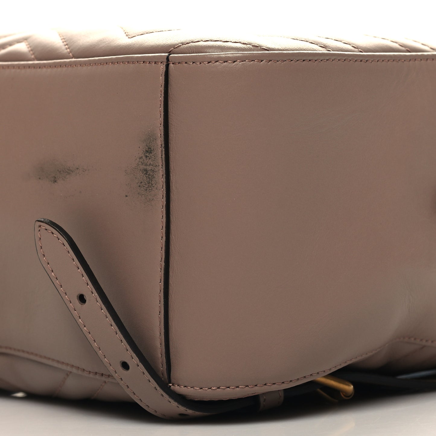 Calfskin Matelasse GG Marmont Backpack Porcelain Rose