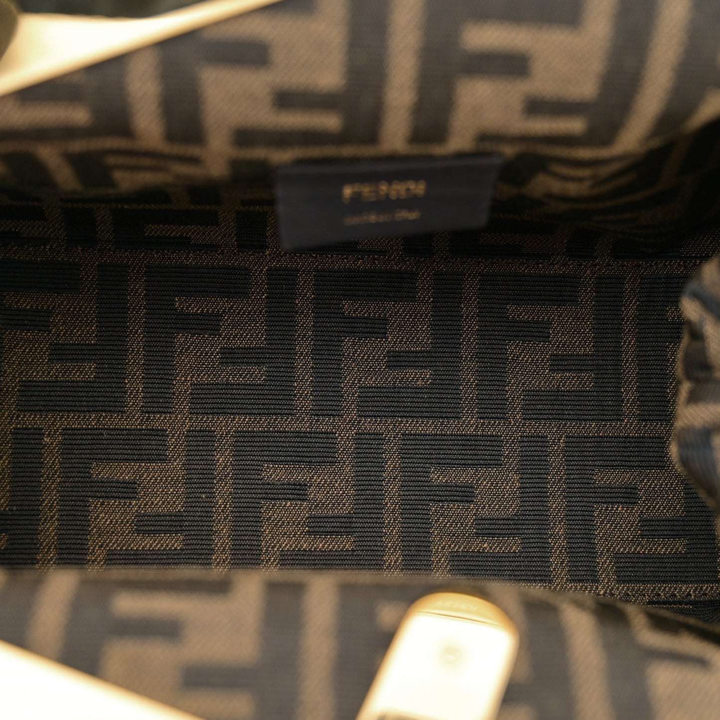 Rock Millenium Small Fendi First Gold