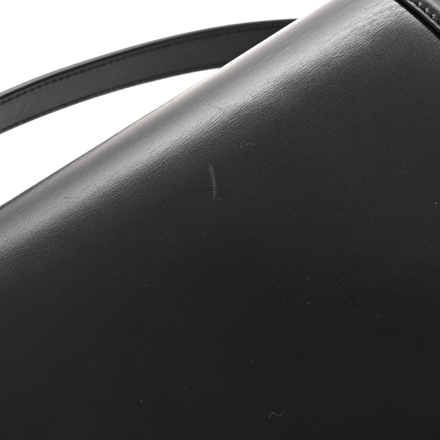 Smooth Calfskin Small Solferino Satchel Black