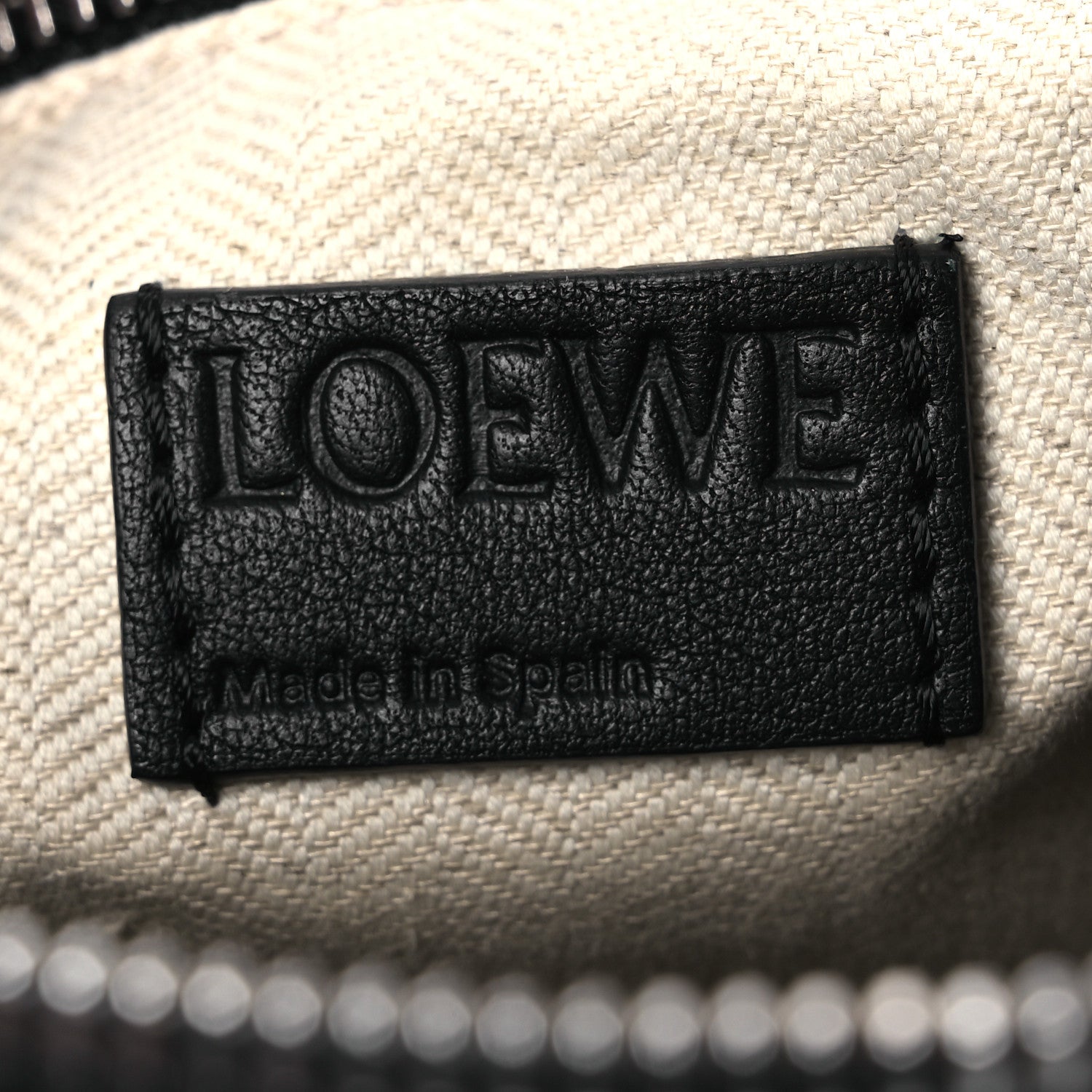 Loewe Calfskin Small Puzzle Bag Black 6 of 12
