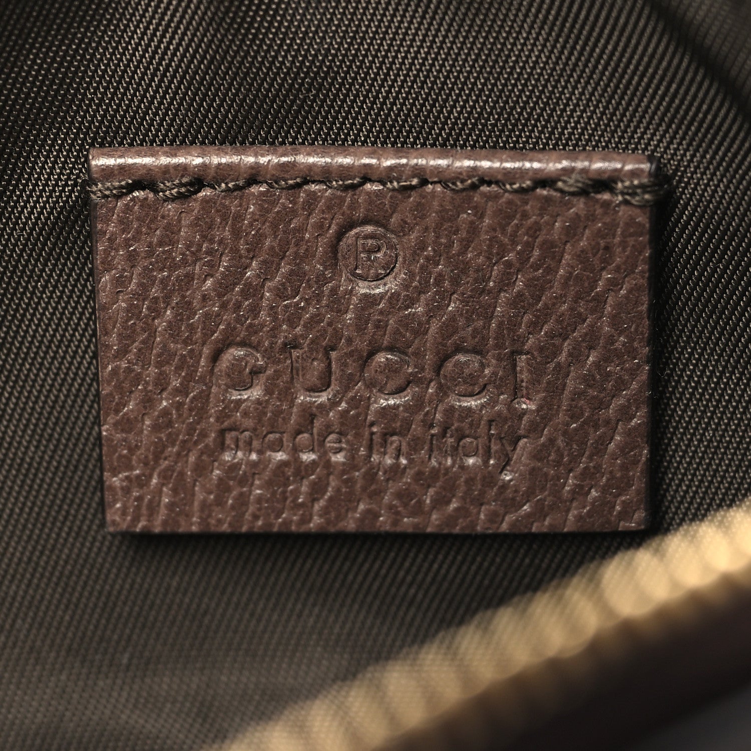 Gucci GG Supreme Monogram Web Ophidia Dome Key Pouch Beige New Acero 6 of 8