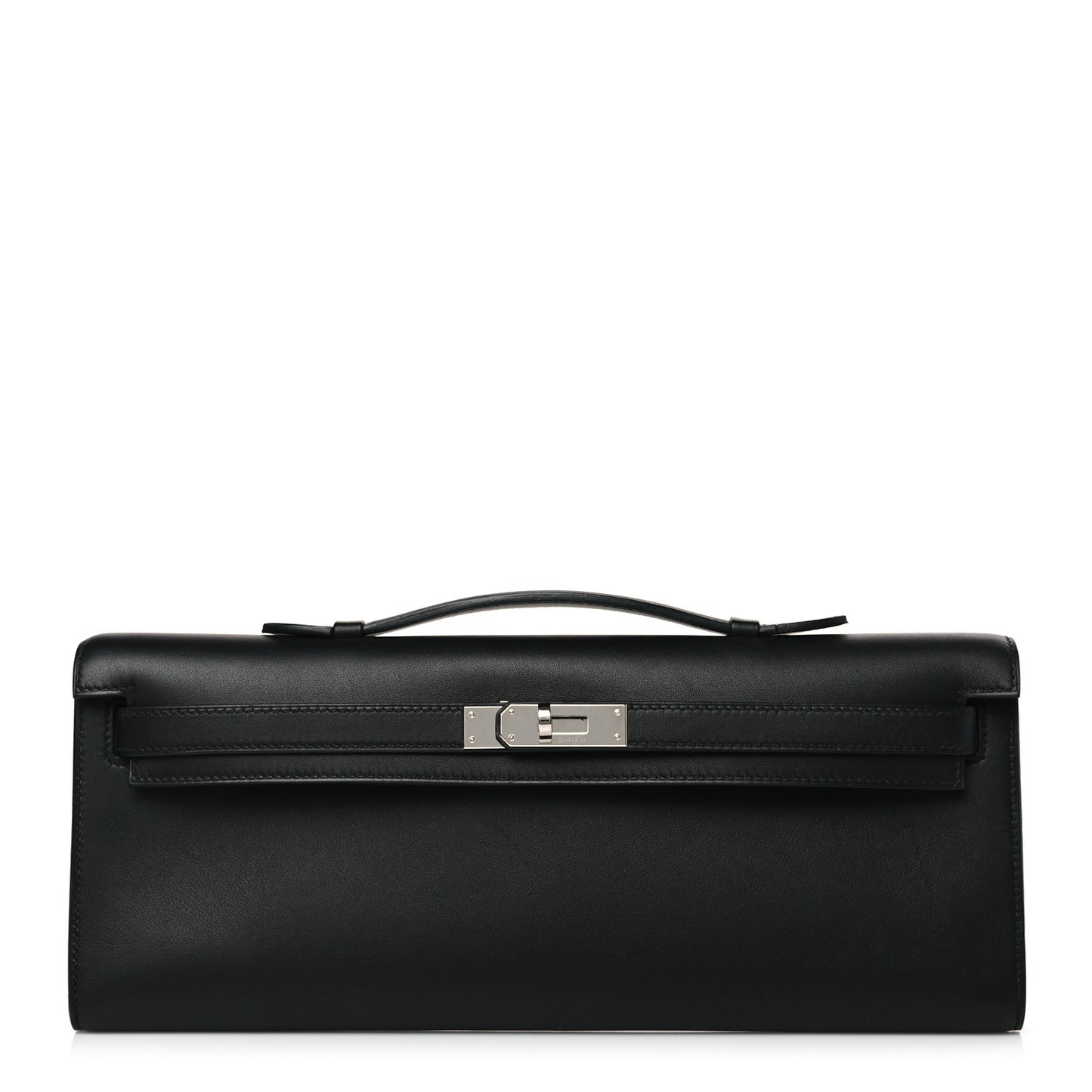 Swift Kelly Cut Clutch Pochette Black
