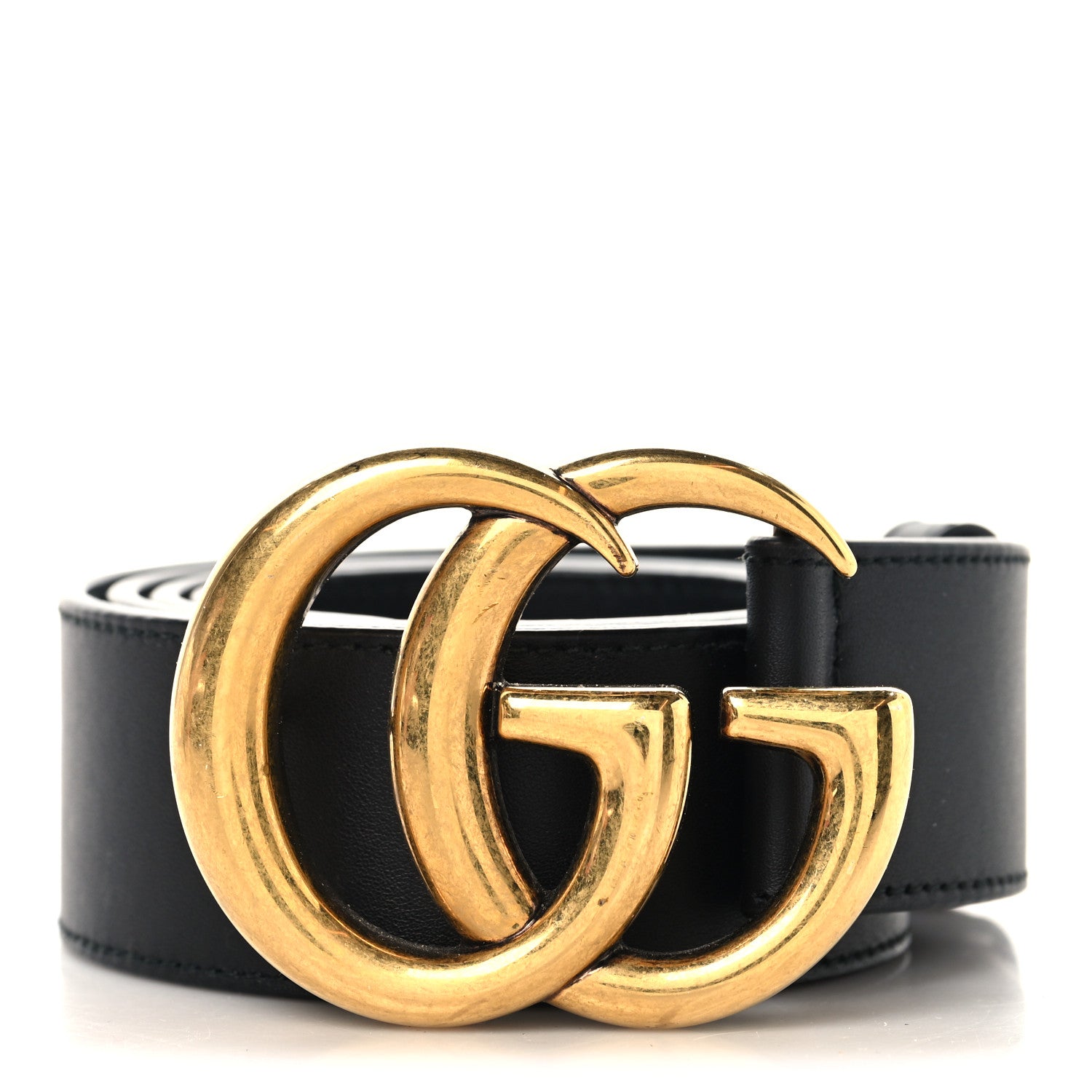 Gucci Calfskin Double G 40mm Belt 90 36 Black 1889279 – FASHIONPHILE