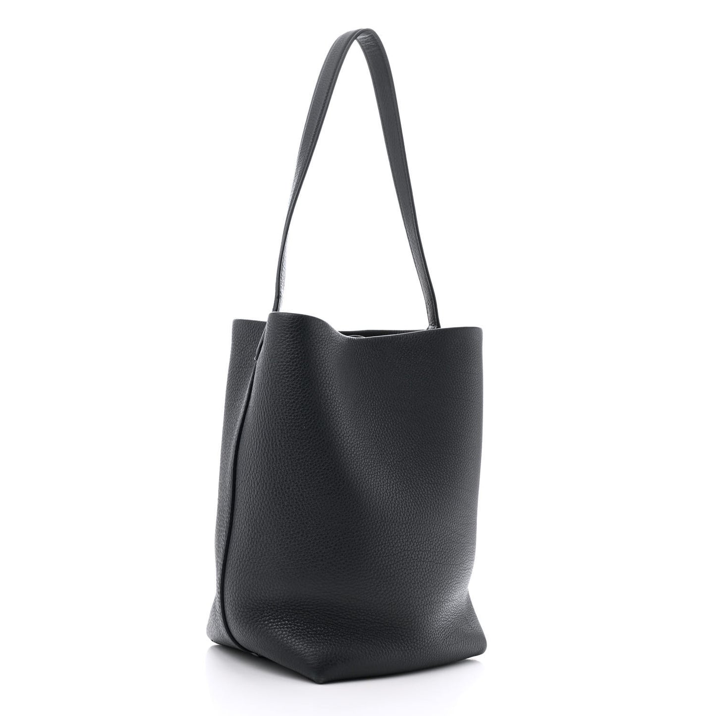 Grained Calfskin Medium N/S Park Tote Virginia Blue