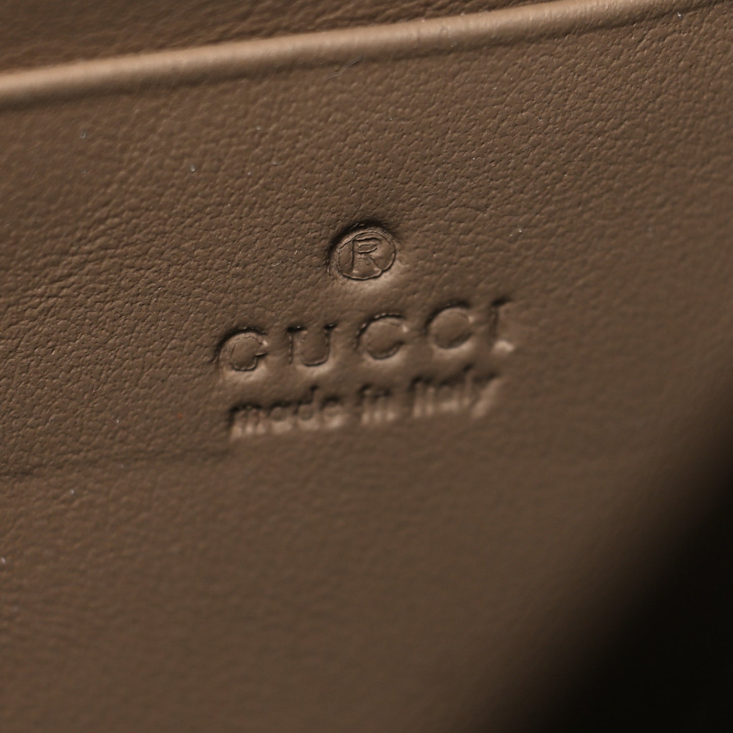 GG Supreme Monogram Mini Dionysus Chain Wallet Beige Taupe