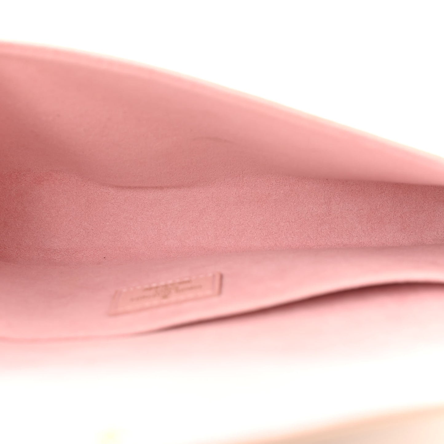 Damier Azur Pochette Felicie Chain Wallet Rose Ballerine