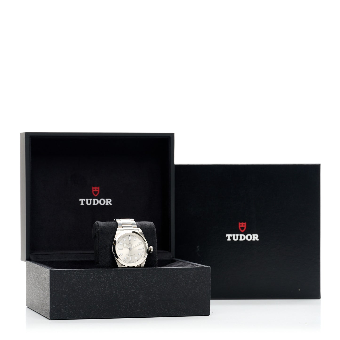 Stainless Steel 36mm Black Bay Automatic Watch Silver 79500