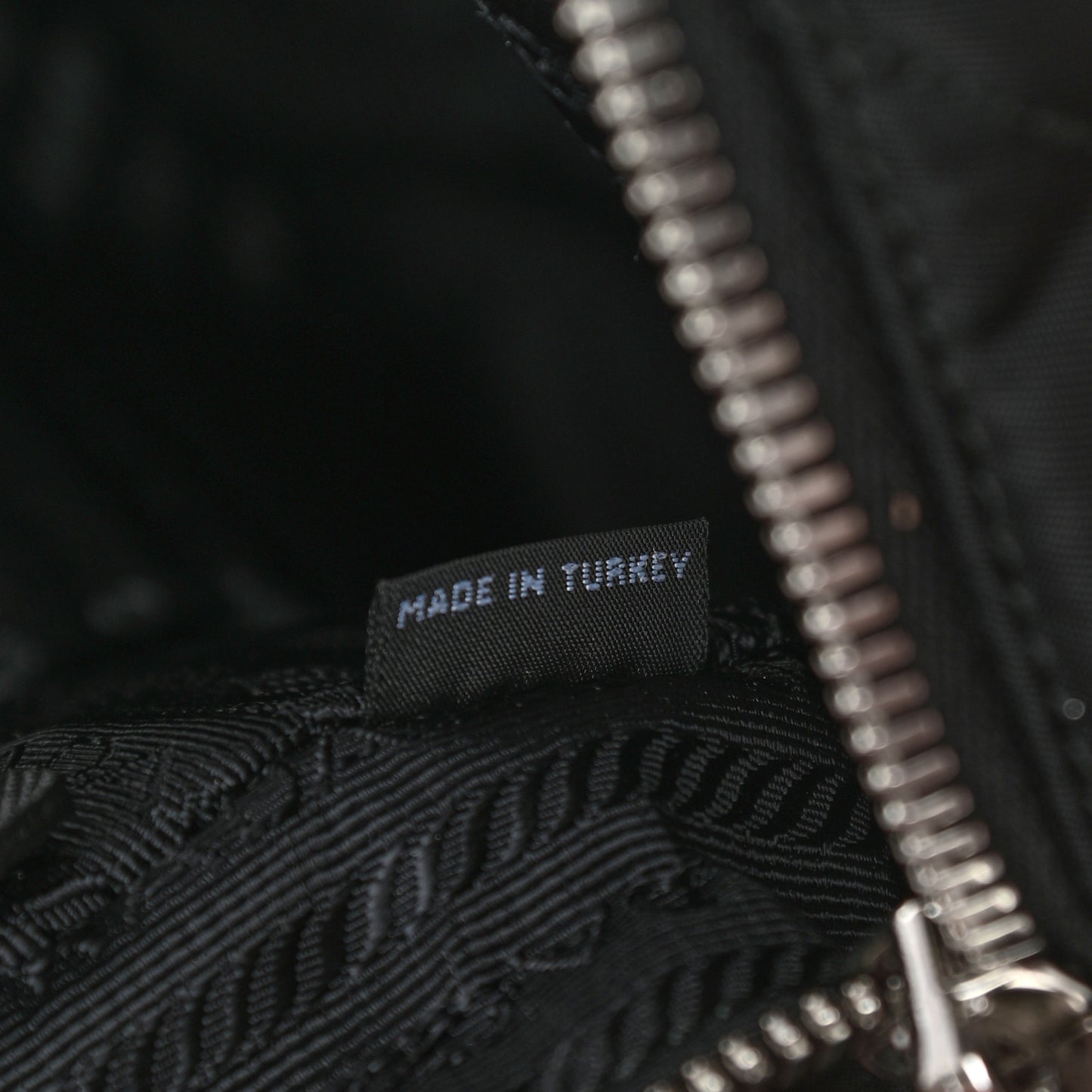 Nylon Tessuto Impuntu Quilted Backpack Black