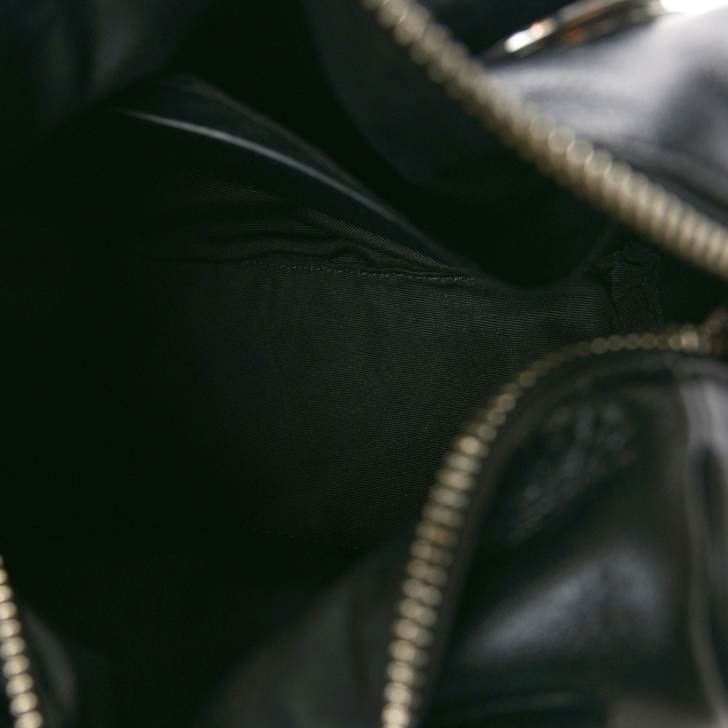 Mini Pushlock Satchel Black