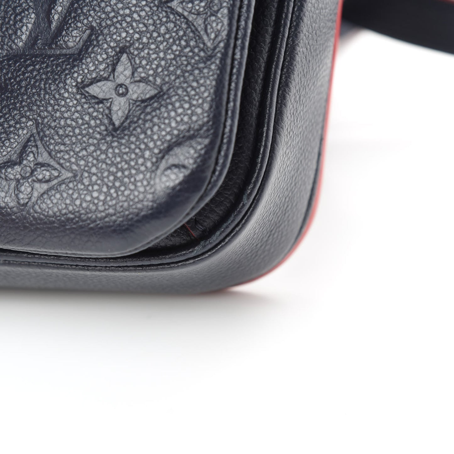 Empreinte Pochette Metis Marine Rouge