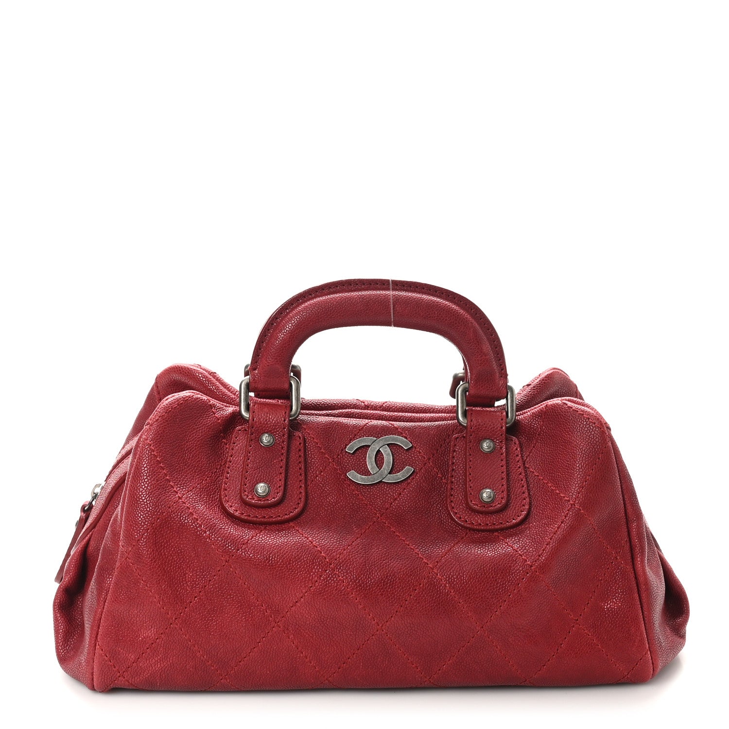 Chanel Caviar Small Outdoor Ligne Doctor Bag Red 1 of 10