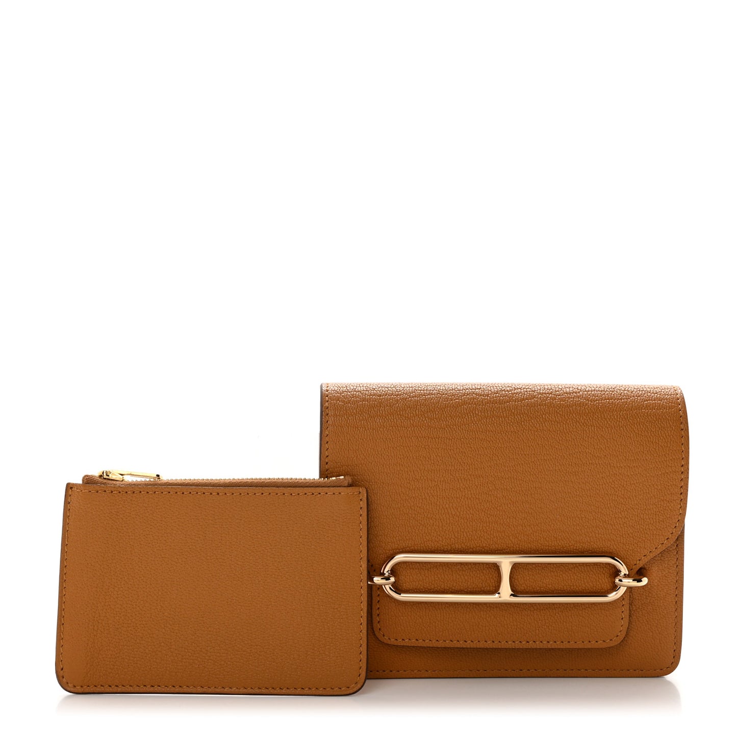 Chevre Mysore Roulis Slim Wallet Caramel