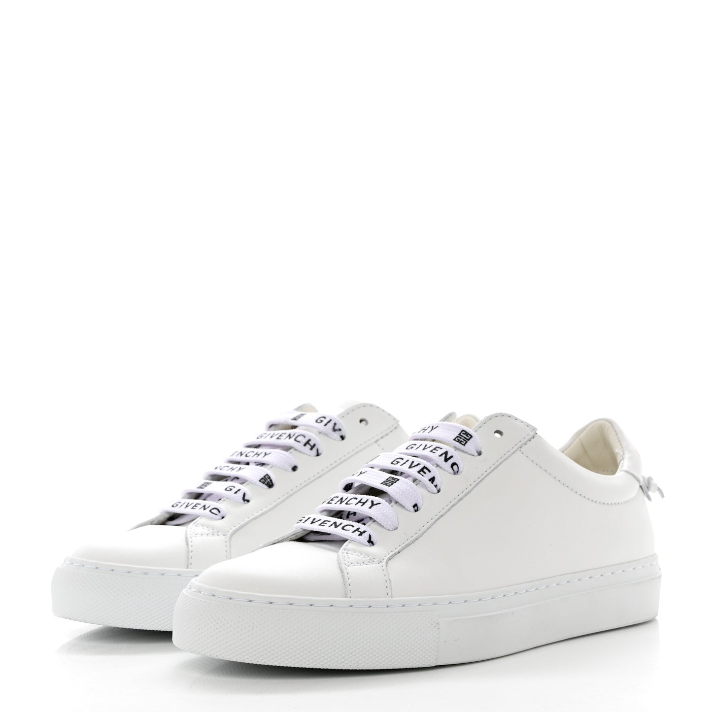Calfskin Womens Urban Street Sneakers 35 White