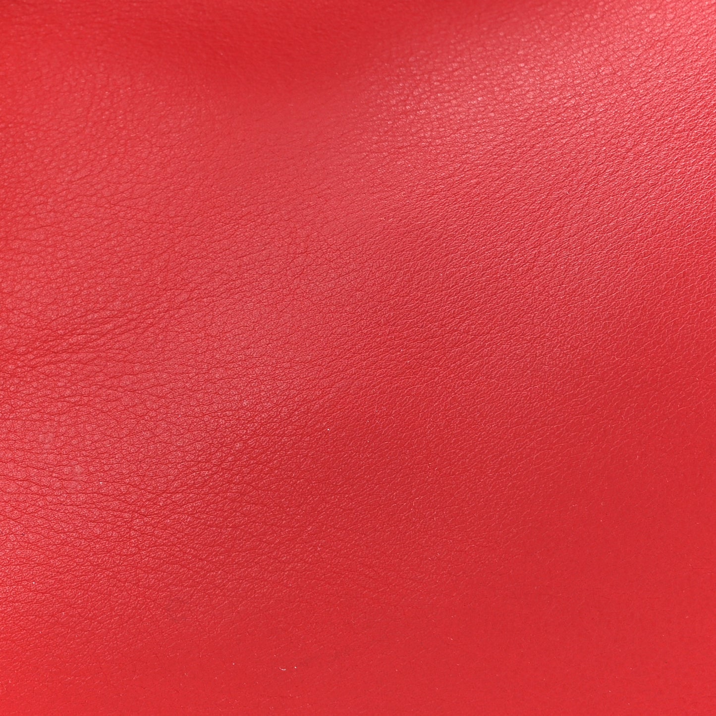 Calfskin Small Monogram Cabas Lipstick Red