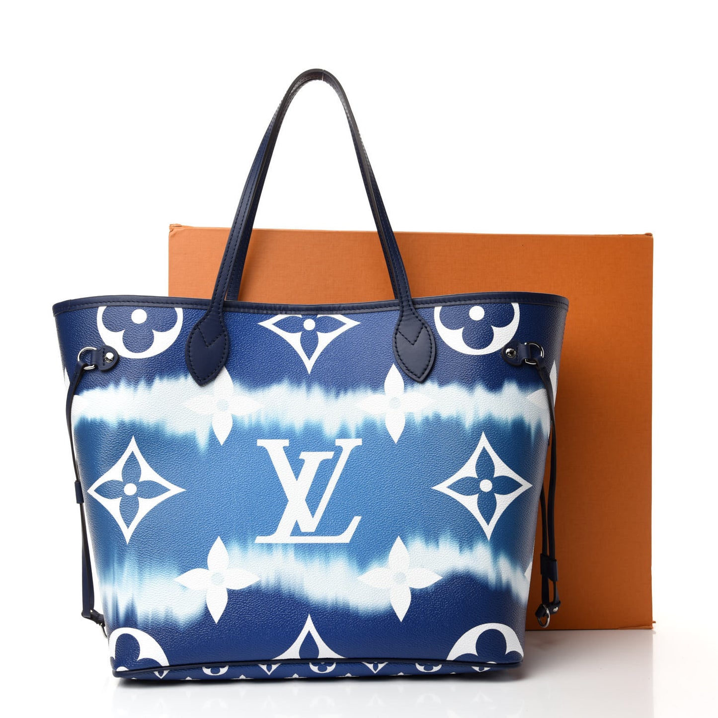 Monogram Escale Neverfull MM Blue