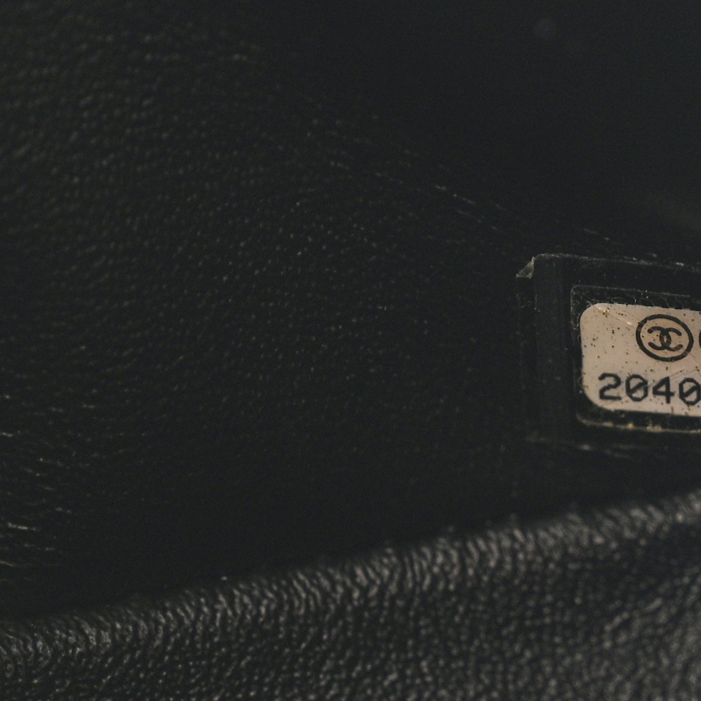 Caviar Quilted Mini Square Flap Black