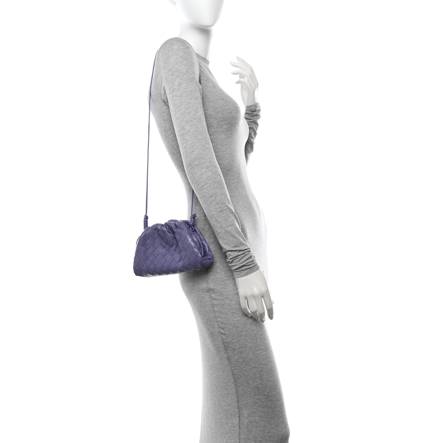 Nappa Intrecciato The Mini Pouch Lavender