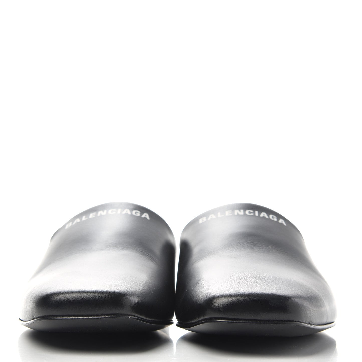 Calfskin Mules 36.5 Black