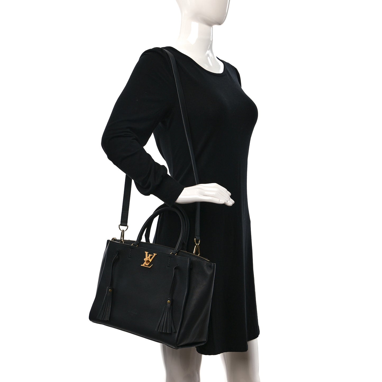 Calfskin Lockmeto Black
