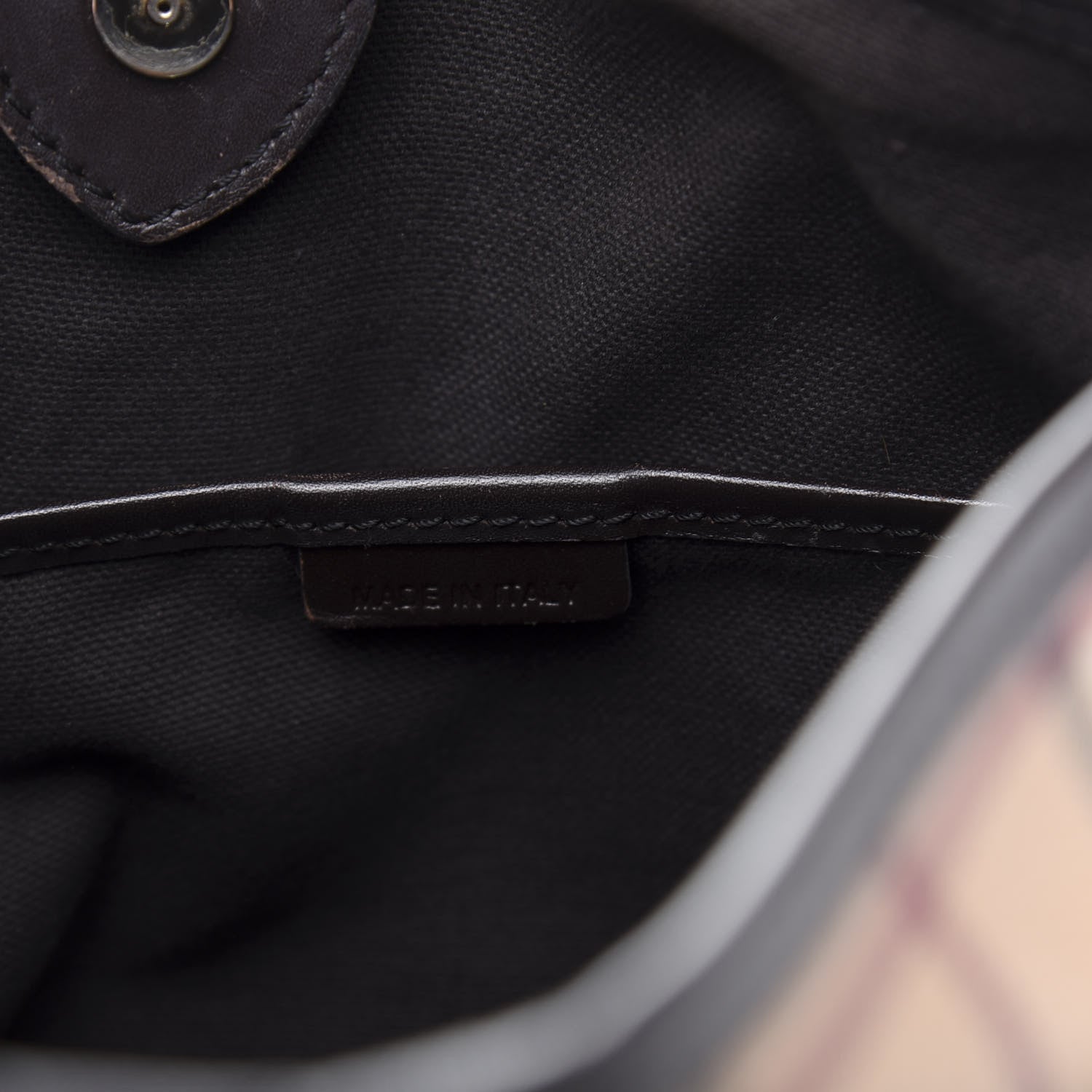 Burberry Haymarket Check Small Northfield Tote Chocolate 13 of 22