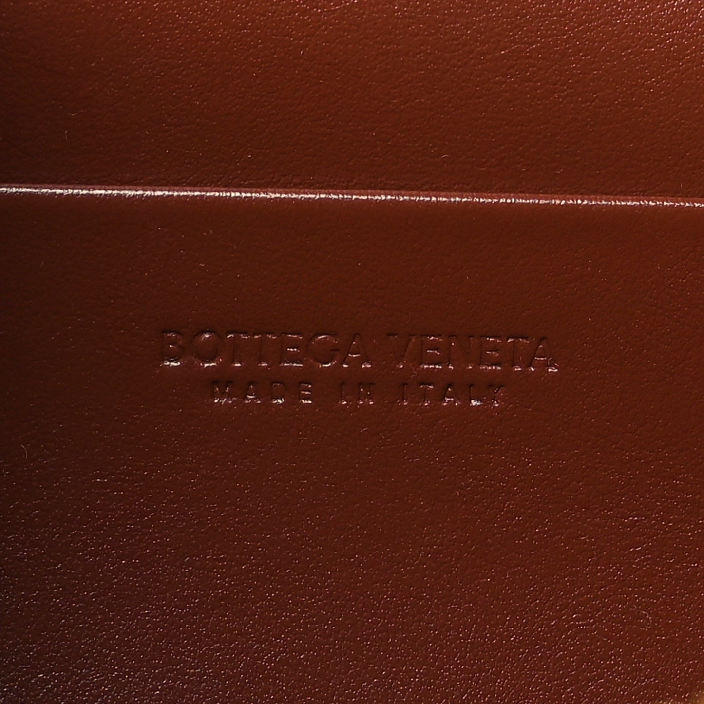 Nappa Intrecciato Bang Bang Vanity Case Sapele