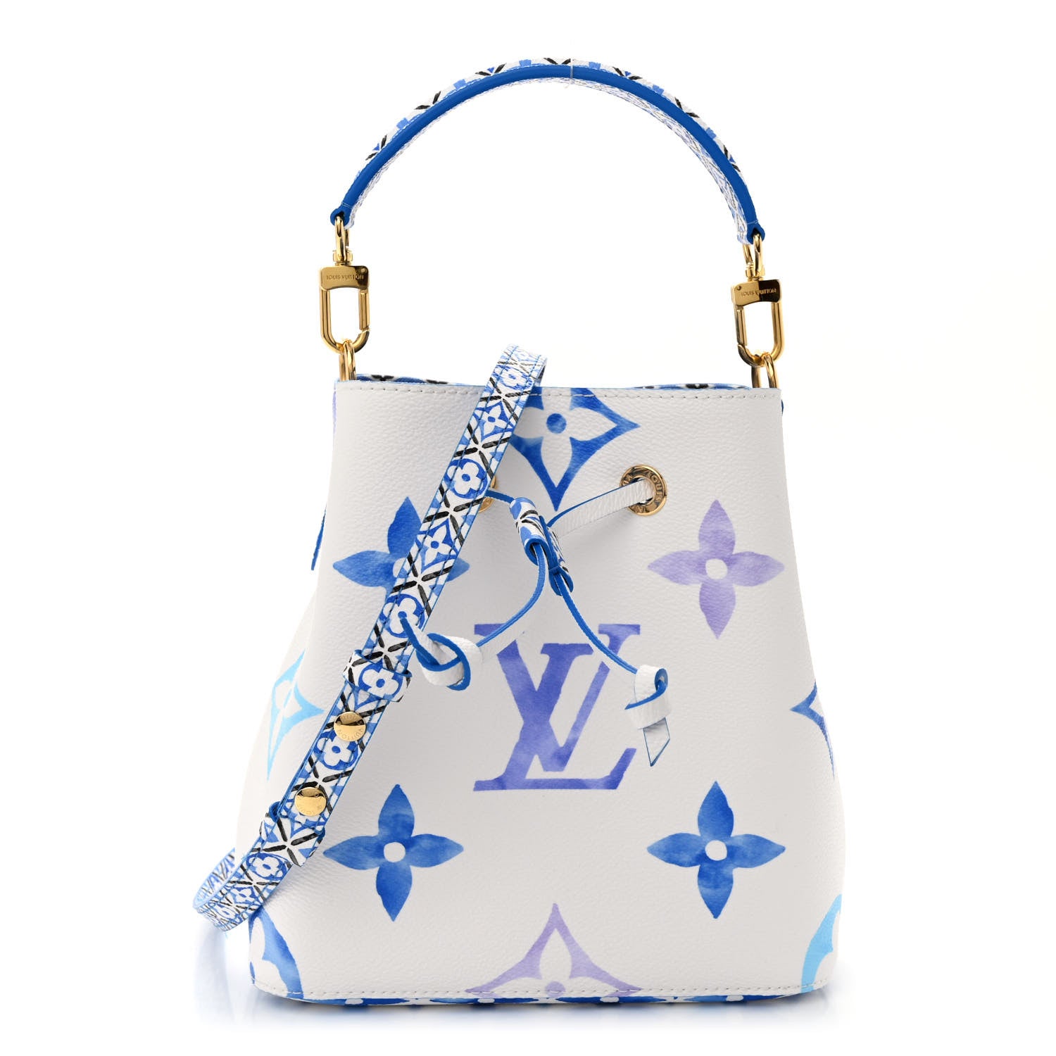 Louis Vuitton Monogram Giant By The Pool 2.0 Neonoe BB Blue 1 of 11