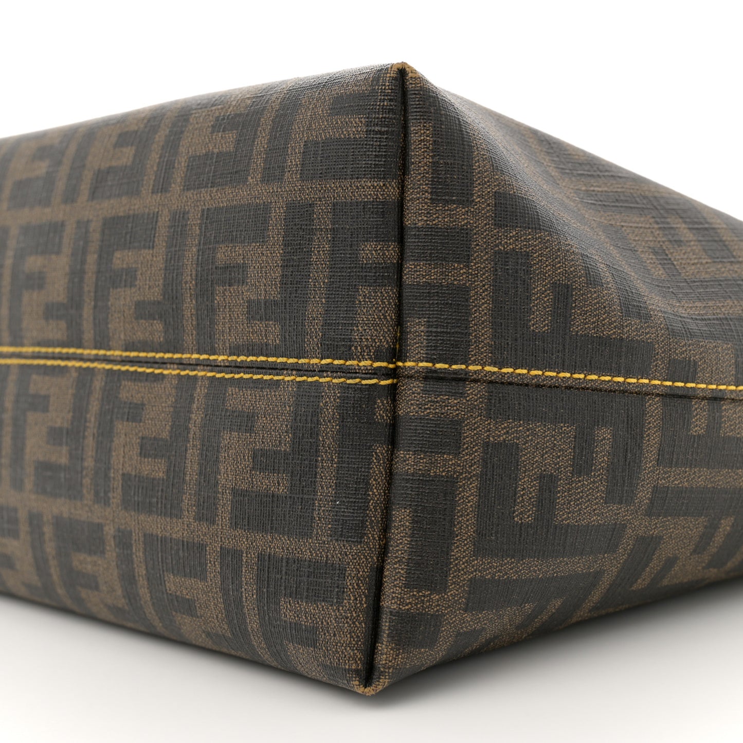 Zucca Spalmati Small Roll Tote Tobacco Yellow