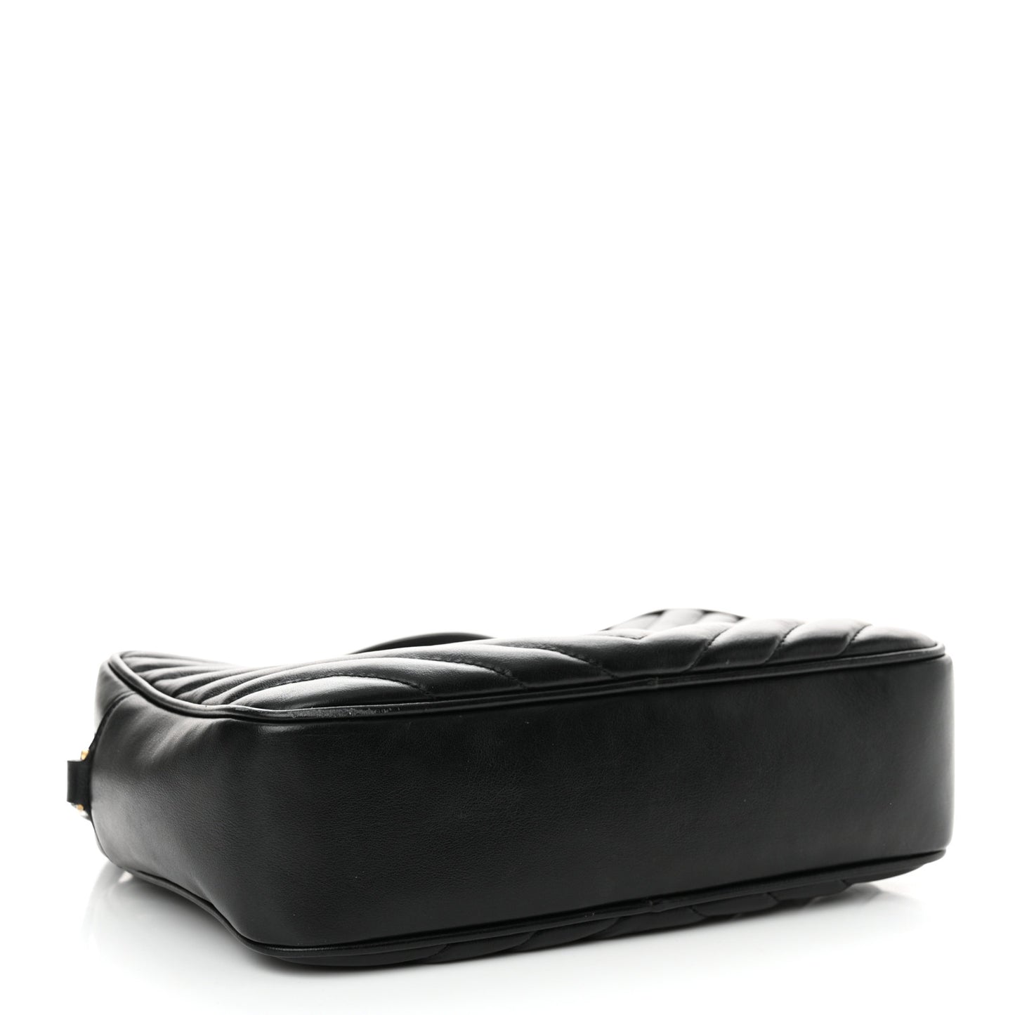 Calfskin Matelasse Monogram Lou Camera Bag Black
