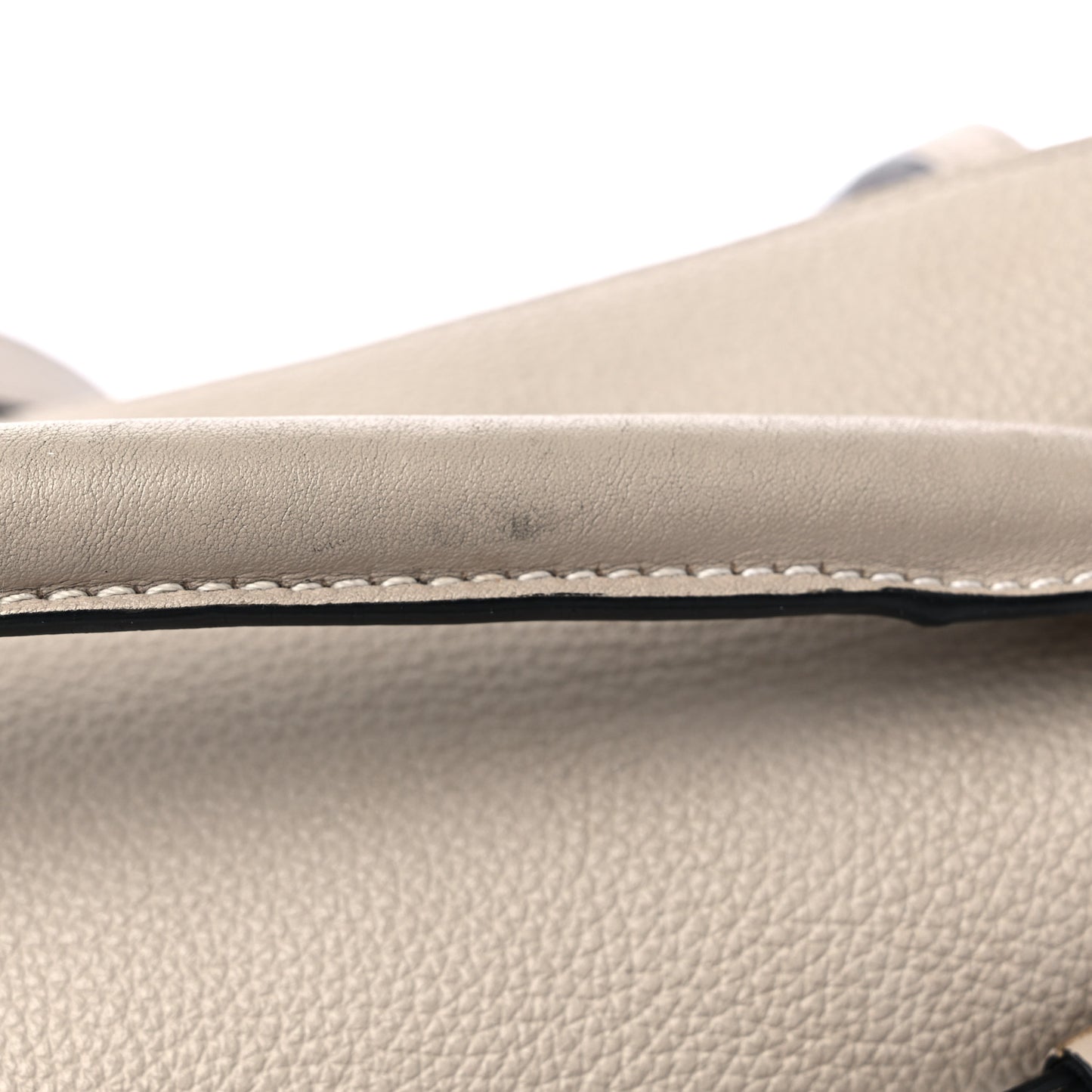 Calfskin Small Puzzle Bag Light Oat