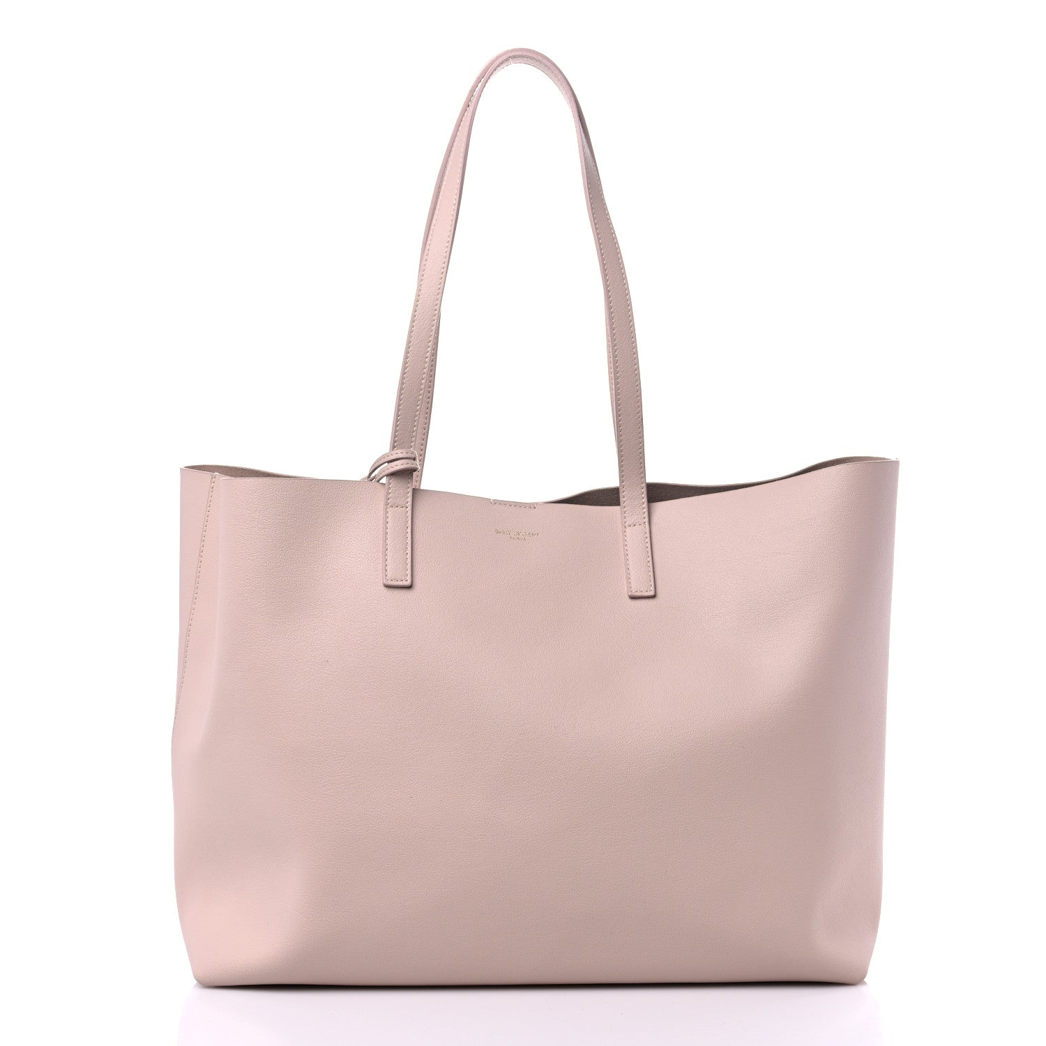 Saint Laurent Calfskin Large Shopping Tote Pale Blush 2 of 10
